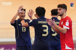 Futsal Thái Lan thắng 6-1, cùng Việt Nam giành vé vào tứ kết giải châu Á Thái Lan hạ Lebanon trước trận gặp tuyển futsal Việt Nam