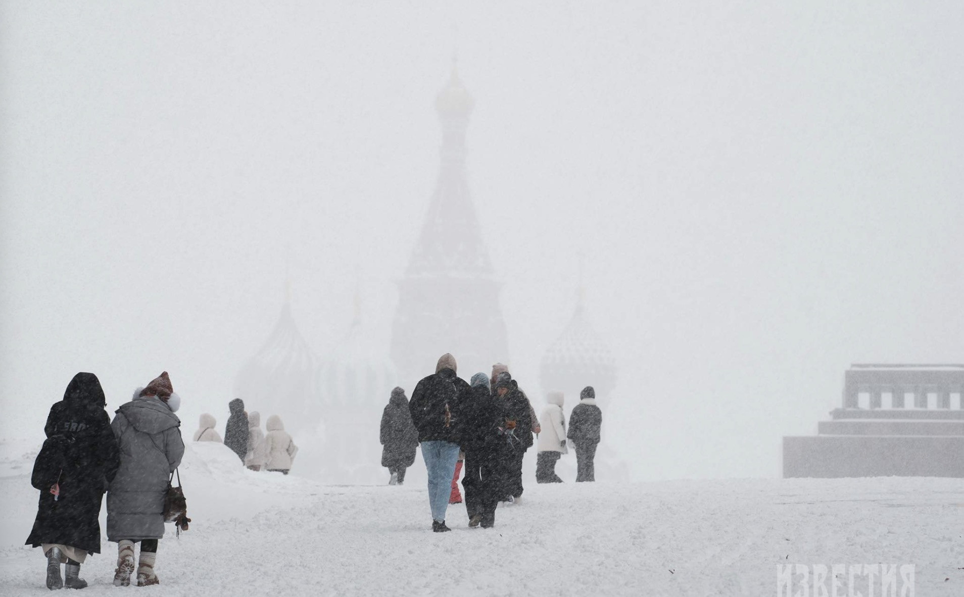Moscow chìm trong giá buốt. Ảnh: Izvestia