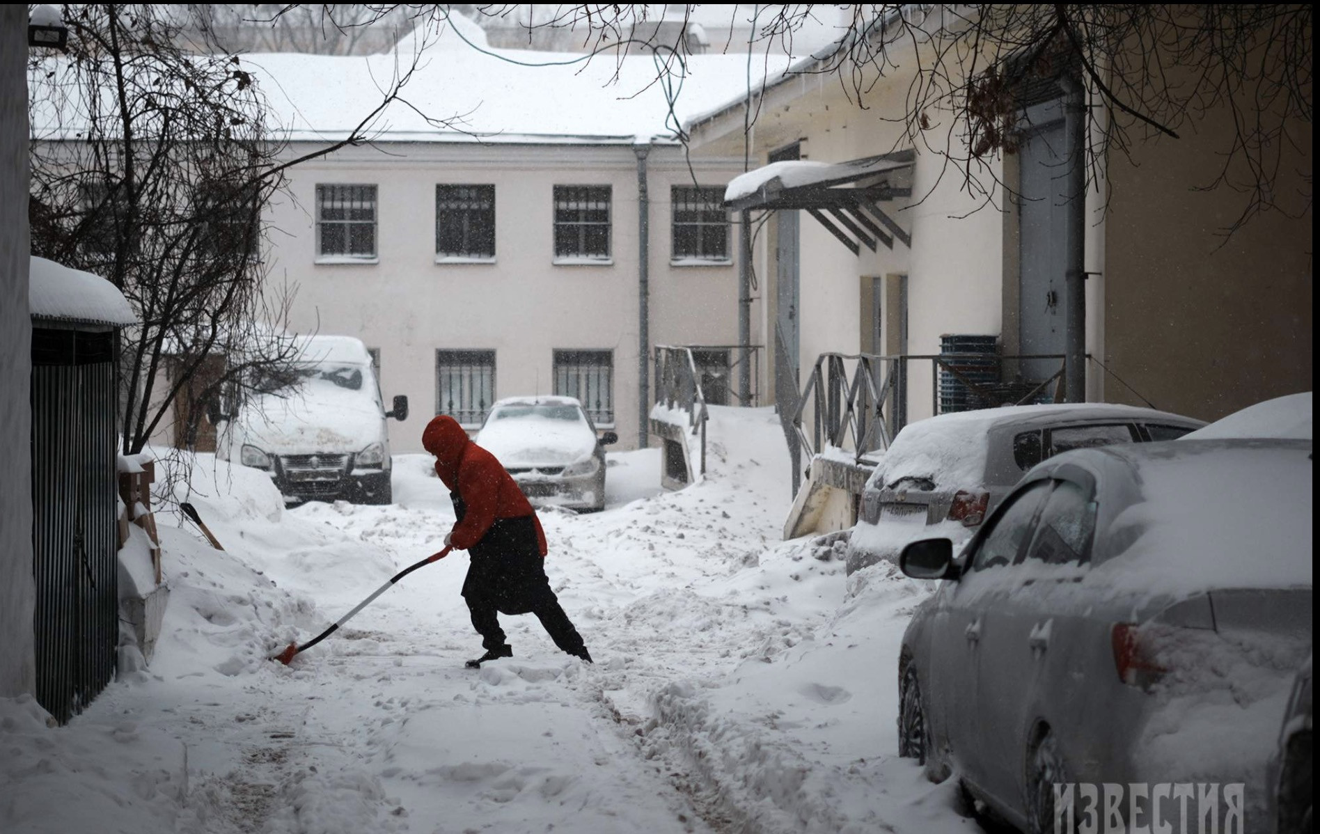 Moscow chìm trong giá buốt. Ảnh: Izvestia