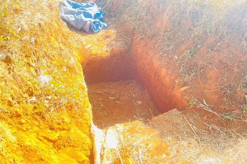 Vụ cướp ngân hàng ở Gia Lai: Thông tin chi tiết về hố chôn xe của 2 nghi phạm