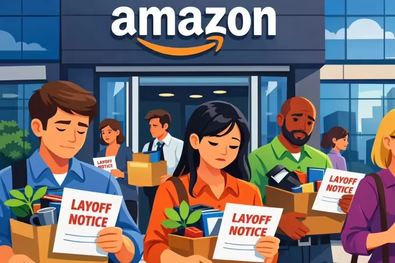 Amazon sa thải 16.000 nhân viên