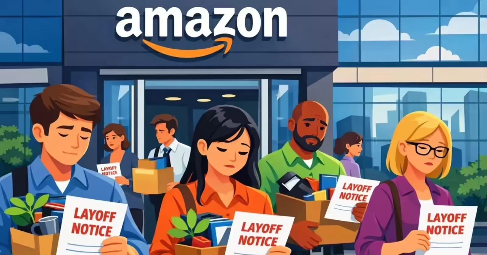 Amazon sa thải 16.000 nhân viên