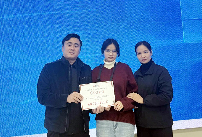 Em Mạc Thanh Nhung bị bệnh tim được bạn đọc giúp hơn 68 triệu đồng