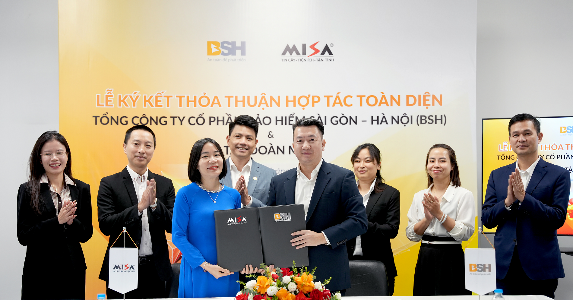 Bảo hiểm BSH và MISA hợp tác phát triển công nghệ tài chính - bảo hiểm