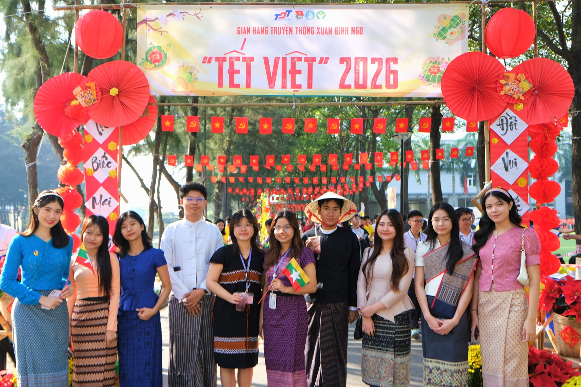 Một trường đại học thu hút nhiều sinh viên quốc tế tại TP.HCM