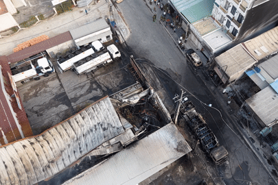 Người dân kể khoảnh khắc xe bồn chở xăng bốc cháy dữ dội ở TPHCM