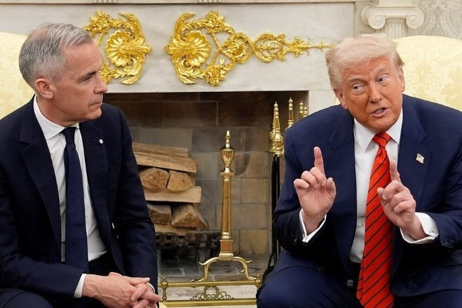 Thủ tướng Canada điện đàm với ông Trump, không rút lại phát biểu ở Davos