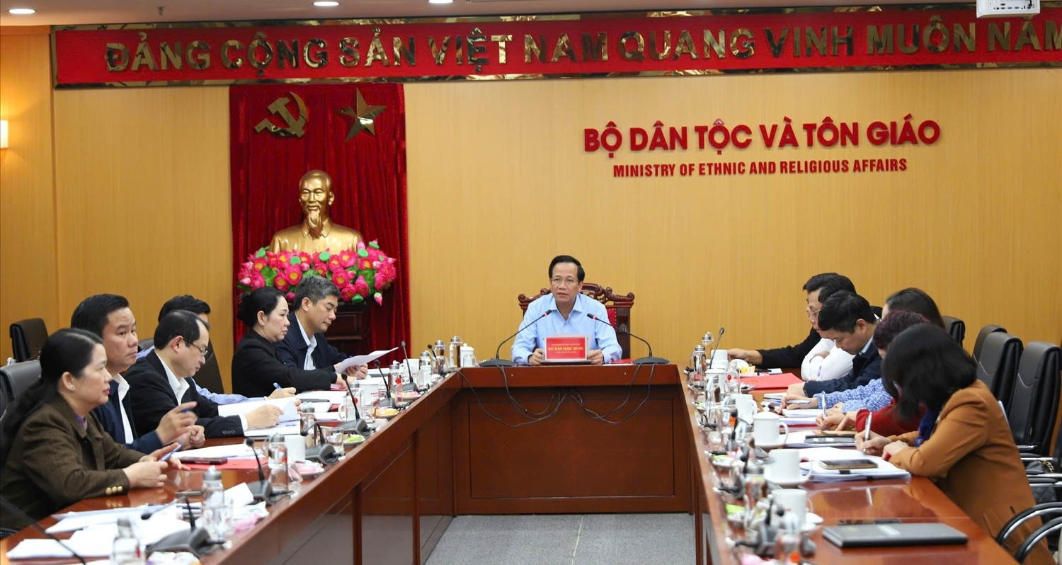 Bộ Dân tộc và Tôn giáo thống nhất nhân sự ứng cử ĐBQH khóa XVI