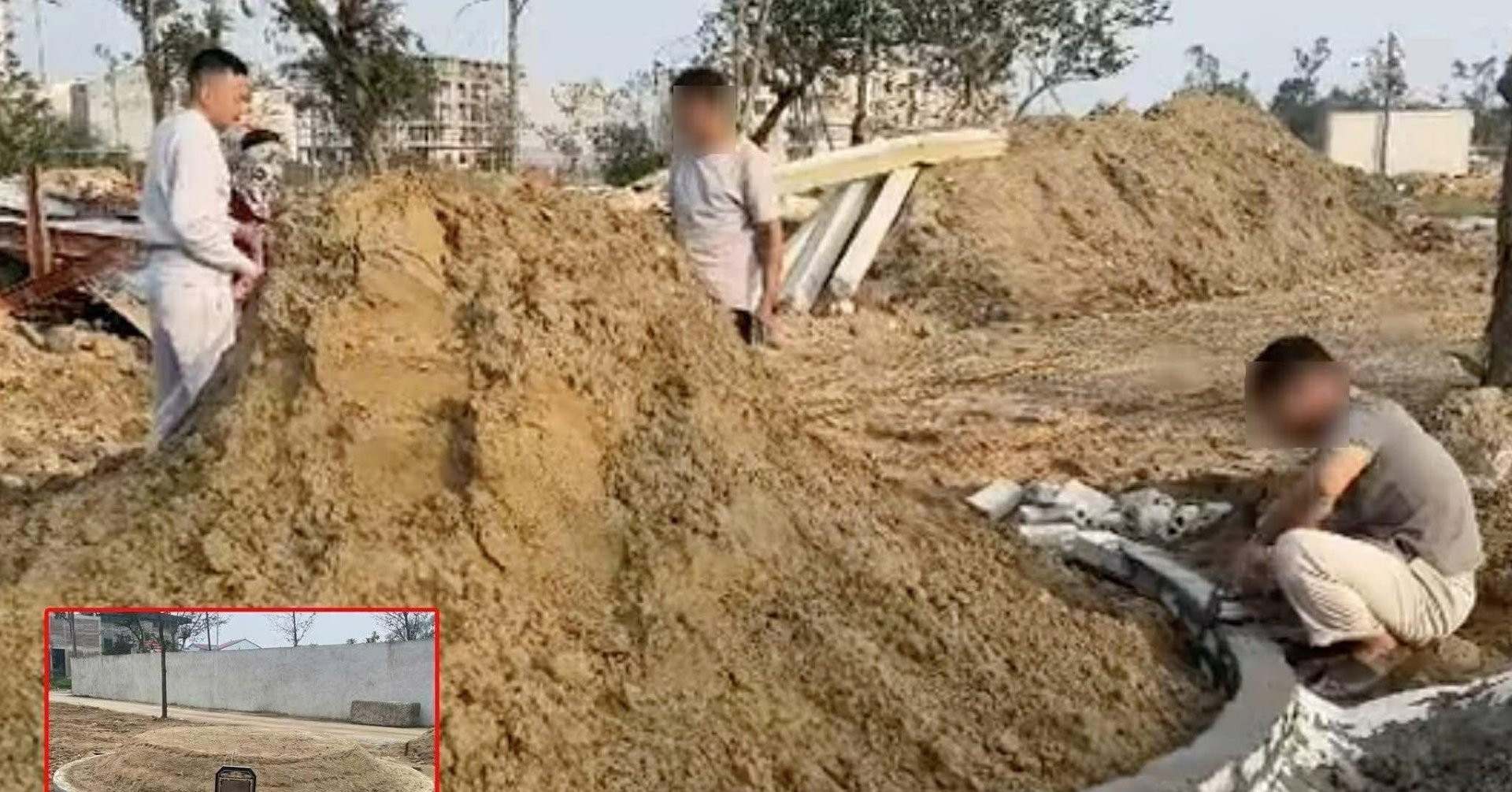 Vụ mộ tổ 'mọc' trên đất vừa mua bán: Hai bên chưa chốt được phương án di dời