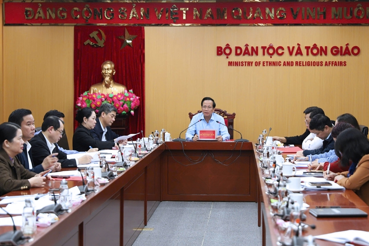 Bộ Dân tộc và Tôn giáo thống nhất nhân sự ứng cử ĐBQH khóa XVI