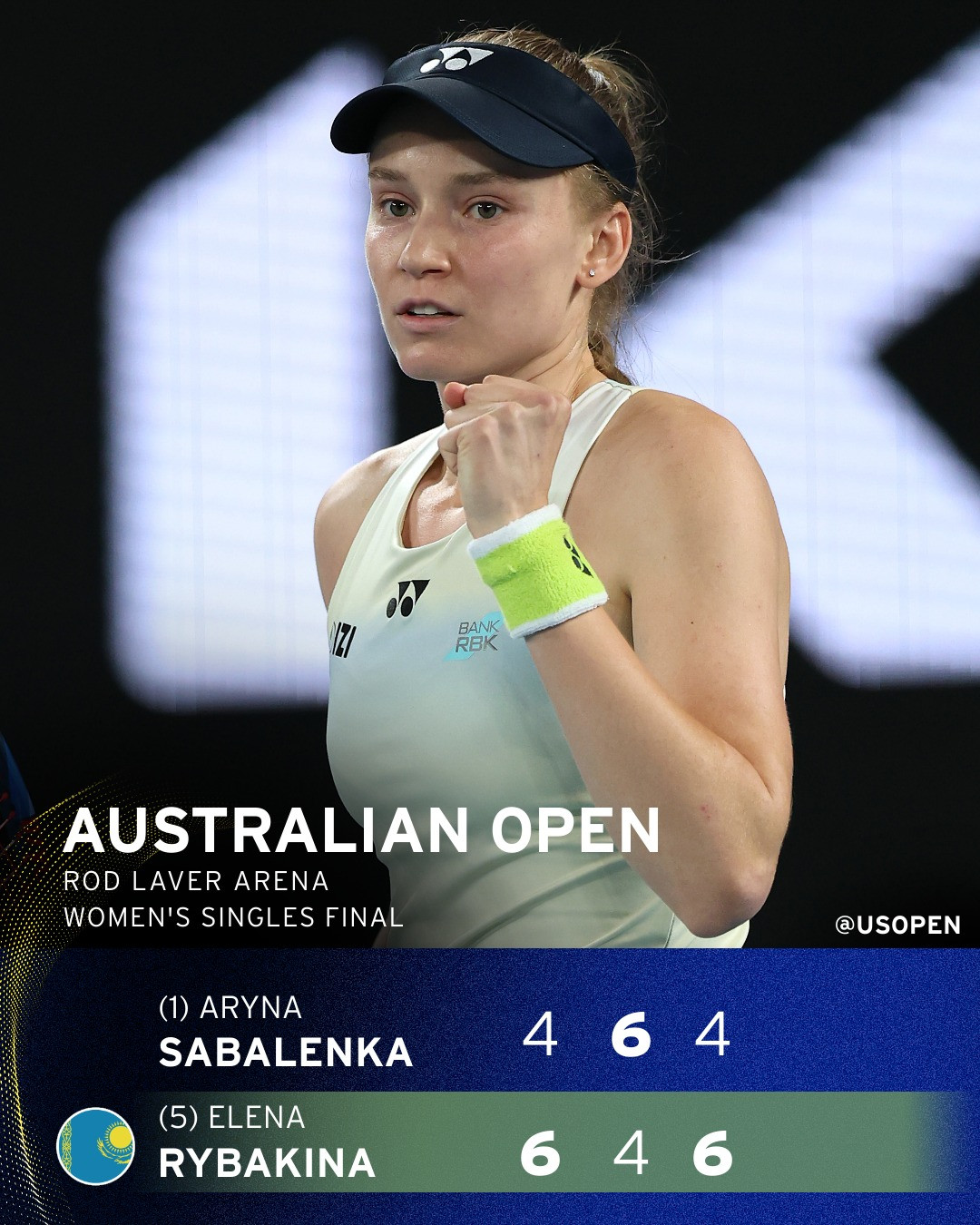 Elena Rybakina Wins US Open: Defeats Aryna Sabalenka in Thrilling Final Elena Rybakina Wins US Open: Defeats Aryna Sabalenka in Thrilling Final