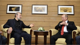 Quan chức Iran và Tổng thống Putin. Ảnh: Sputnik