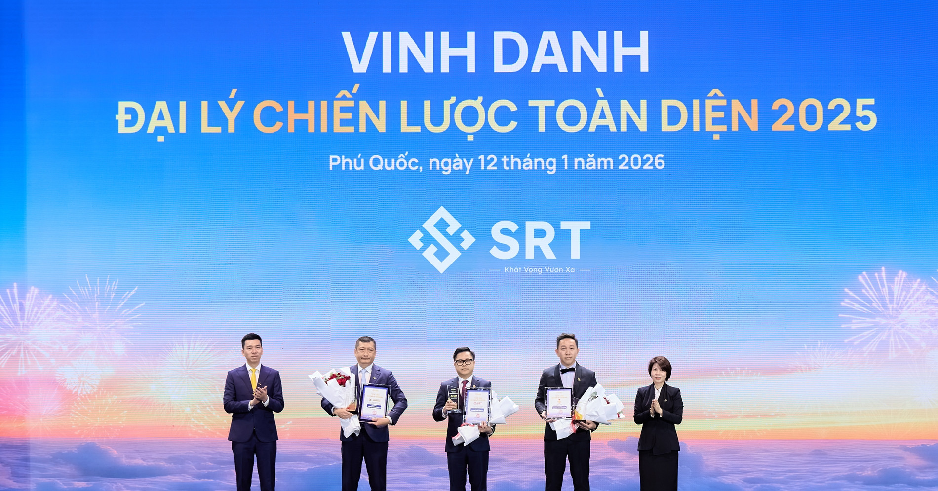SRT được Sun Property vinh danh Đại lý chiến lược toàn diện 2025