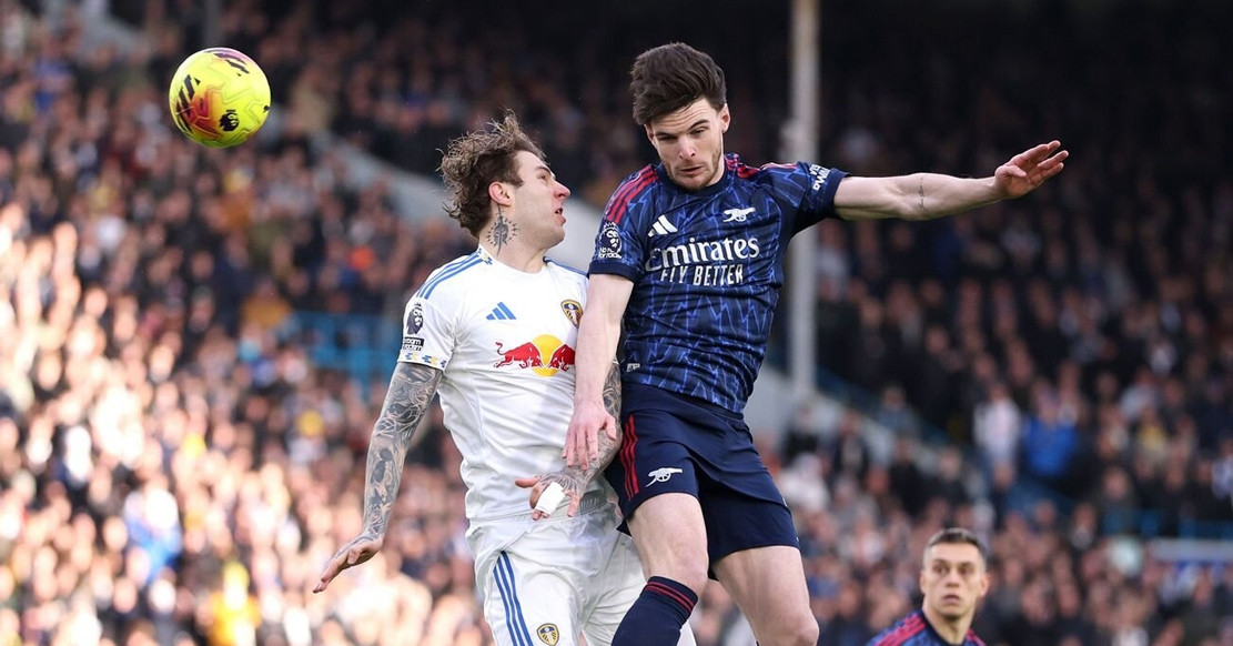 Trực tiếp Leeds 0-2 Arsenal: Bàn thắng từ quả phạt góc (H1)