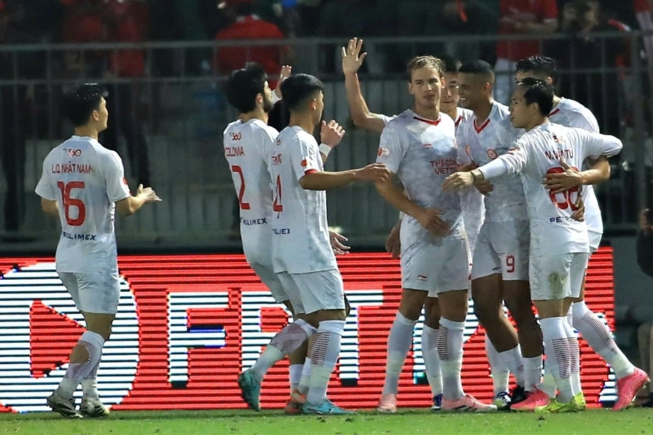 Văn Khang và Nhật Minh trở lại, Thể Công Viettel thắng nghẹt thở Hải Phòng