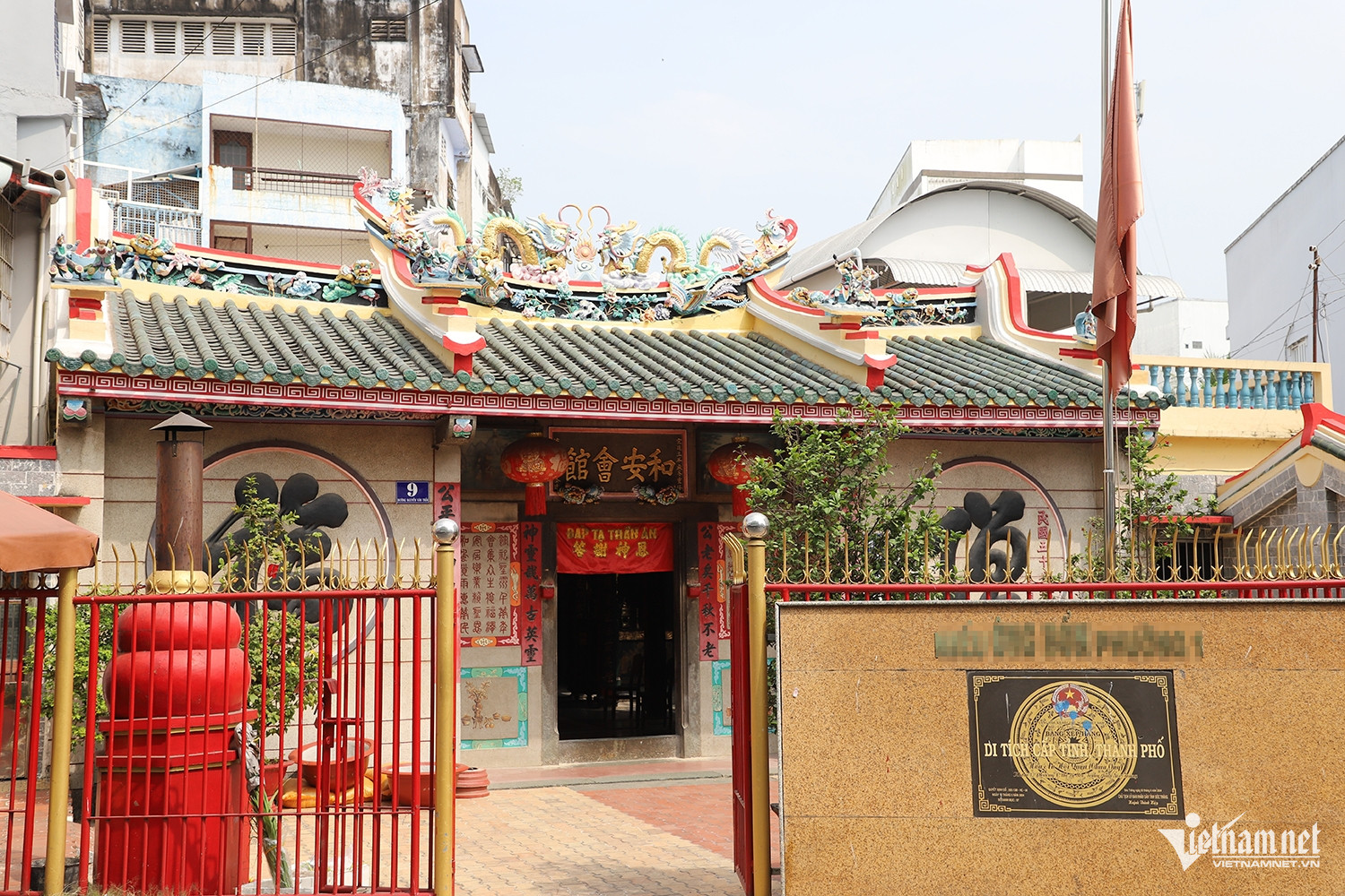 Ngôi chùa trăm tuổi linh thiêng của người Hoa ở TP Cần Thơ