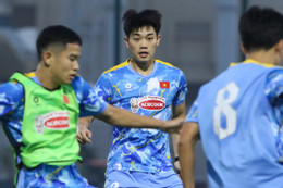 Tiền đạo U23 Việt Nam bỏ dở buổi tập, HLV Kim Sang Sik 'tái mặt' AFC làm lộ danh sách U23 Việt Nam trước giải châu Á