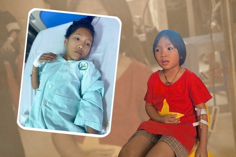 Gia đình nghèo ở Phú Thọ kiệt quệ vì có 2 con đều mắc bệnh hiểm nghèo về máu