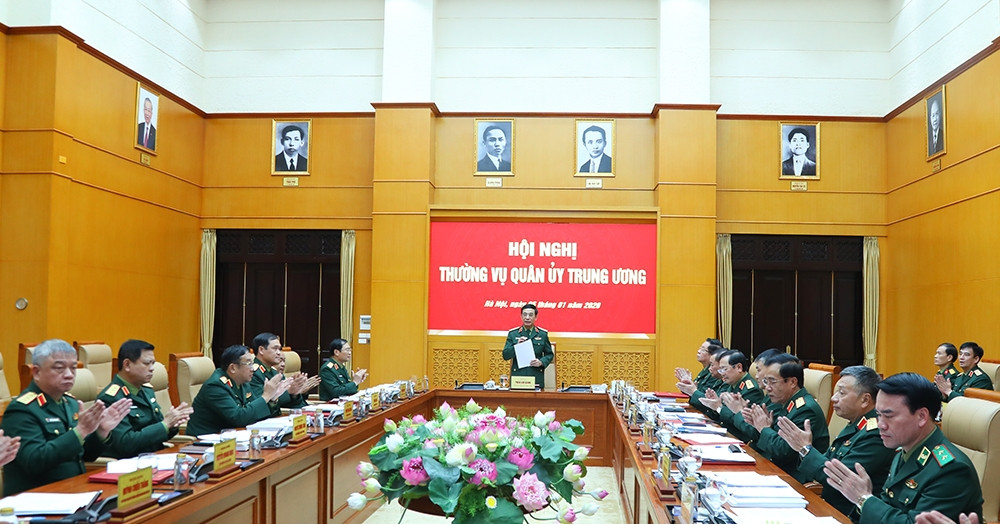 Đại tướng Phan Văn Giang chủ trì hội nghị Thườn...