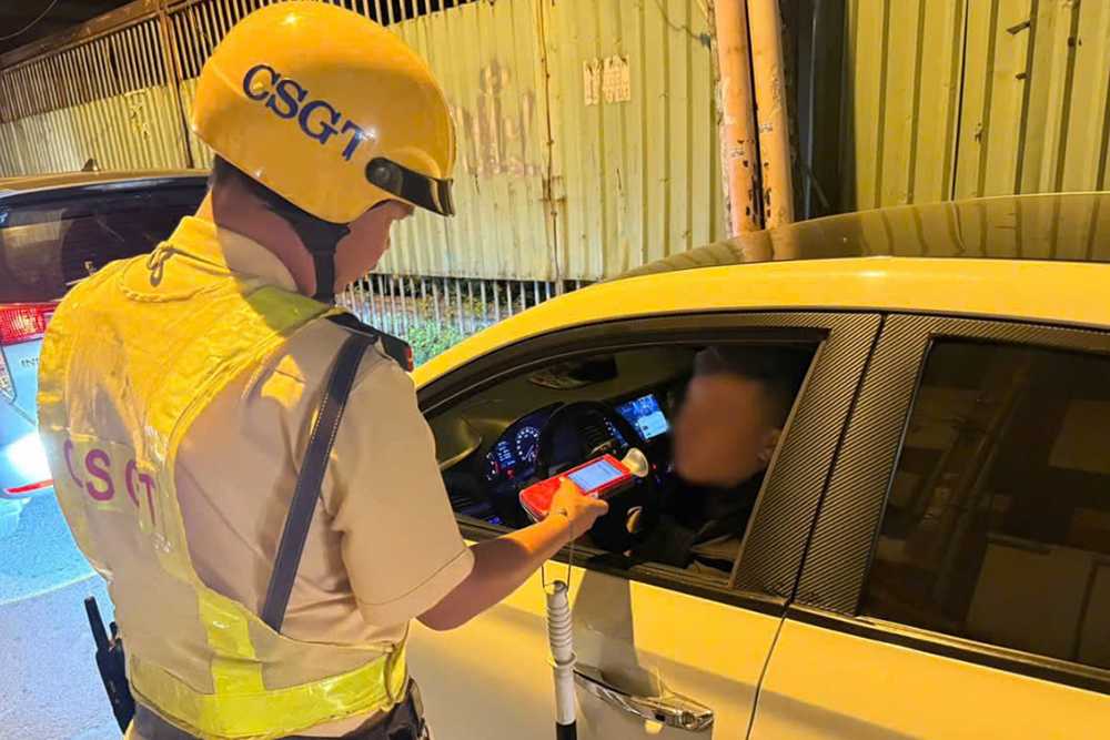 TPHCM xử lý hơn 4.000 vi phạm nồng độ cồn dịp Tết Dương lịch