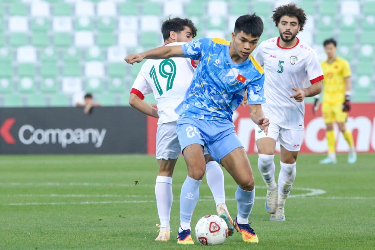 Lịch thi đấu U23 châu Á 2026 hôm nay 6/1