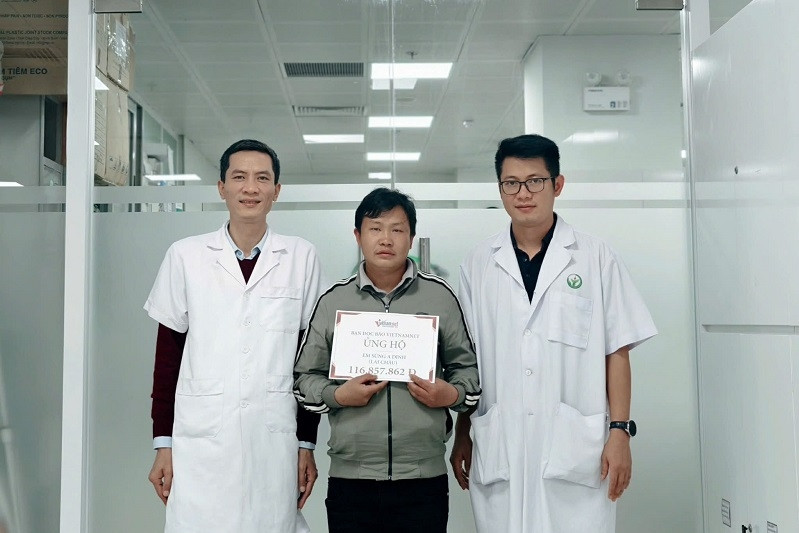 Bạn đọc giúp đỡ em Sùng A Dinh bị tai nạn giao thông hơn 116 triệu đồng