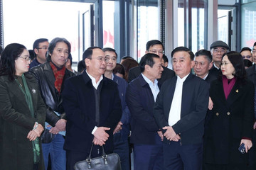 Kiểm tra công tác chuẩn bị Đại hội 14 của Đảng tại Trung tâm Hội nghị quốc gia