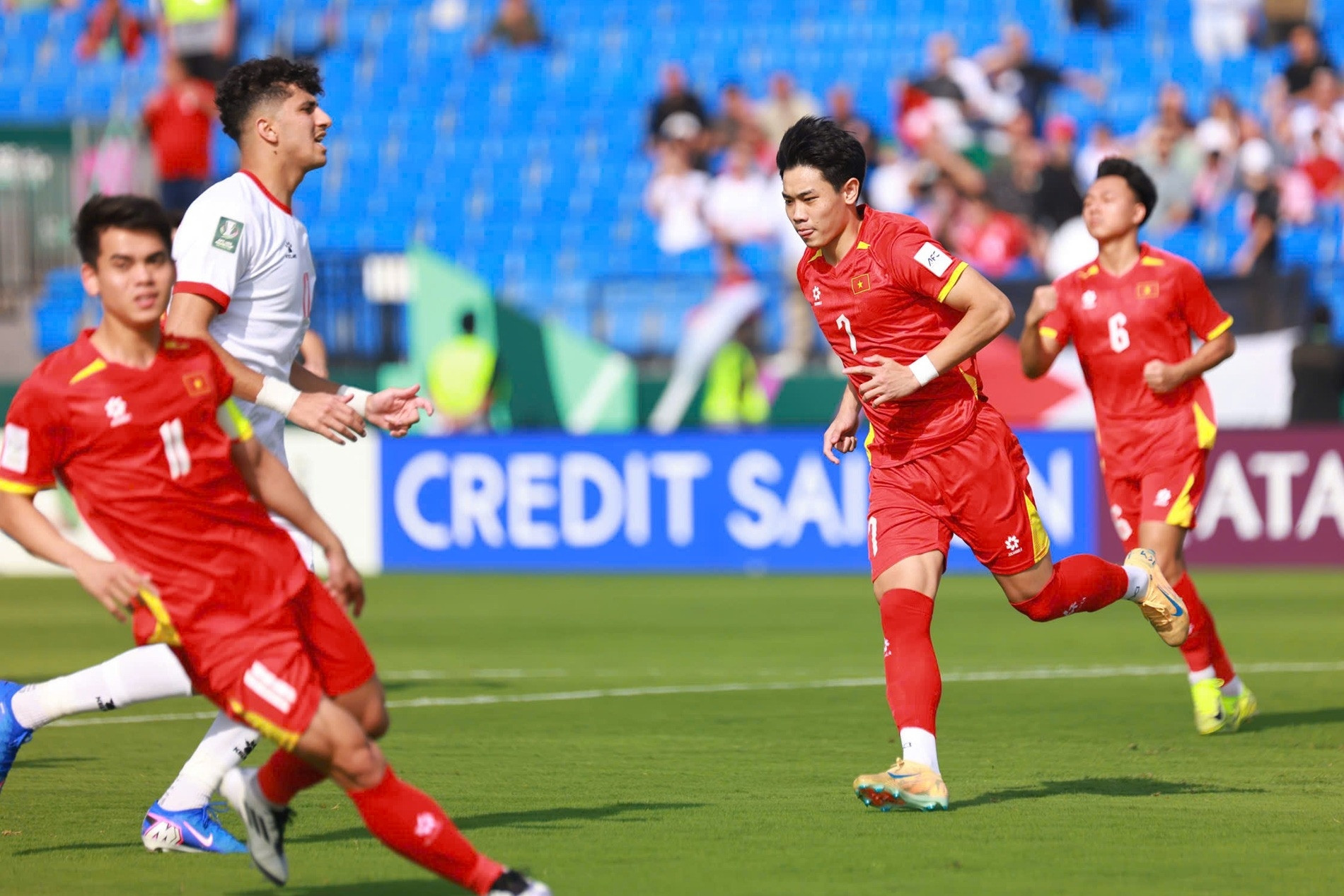 ‘U23 Việt Nam áp đảo Jordan, thắng tuyệt đối ra quân U23 châu Á’