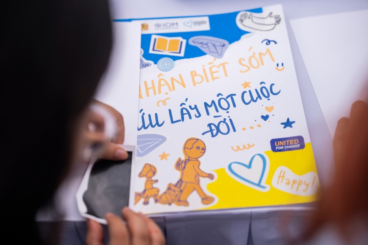 Nạn nhân mua bán người được hỗ trợ học nghề