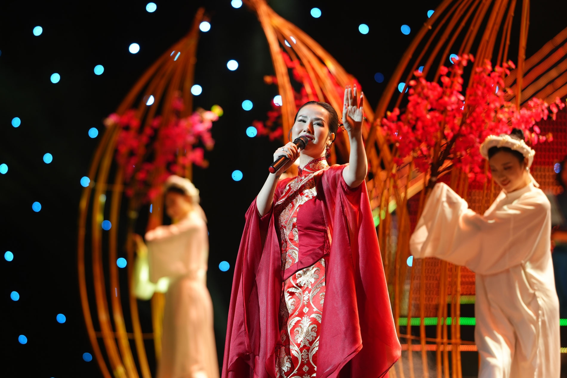 Võ Hạ Trâm, Đinh Thành Lê thăng hoa ở chương trình 'Với Đảng vẹn toàn niềm tin yêu'