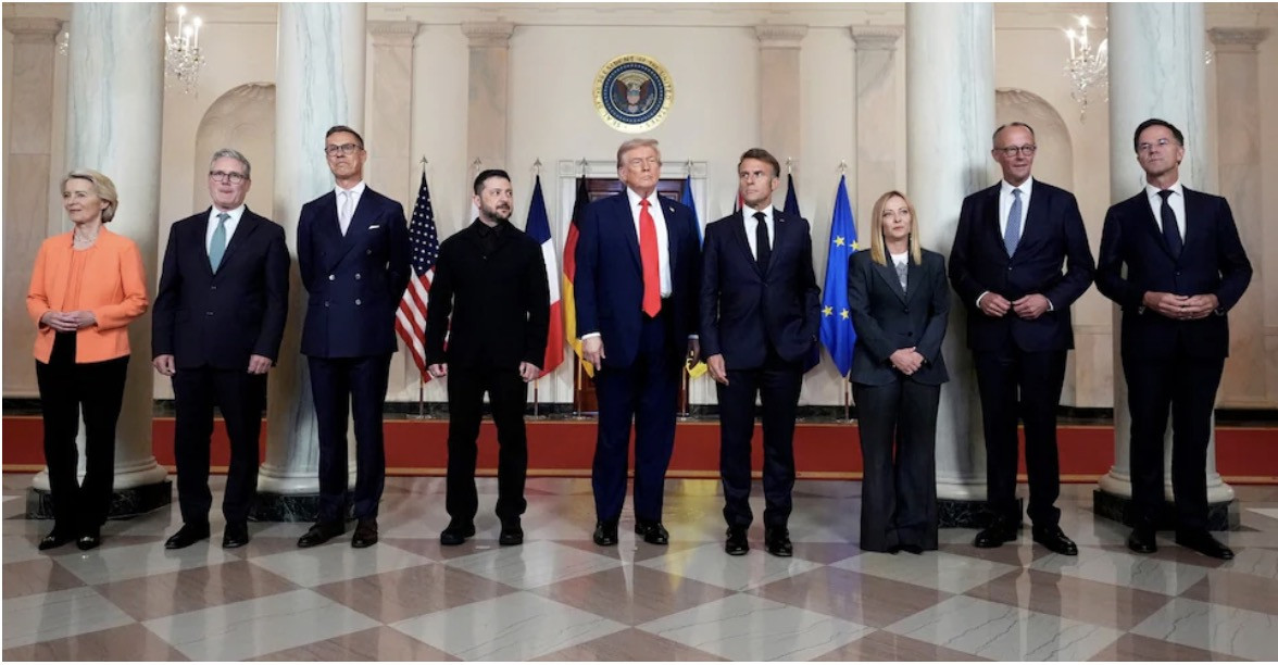 epa Zelensky và lãnh đạo châu Âu