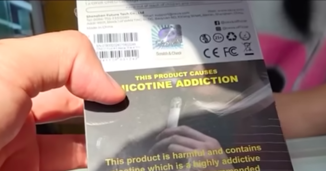 Phạt trực tiếp người sử dụng thuốc lá điện tử, thuốc lá nung nóng