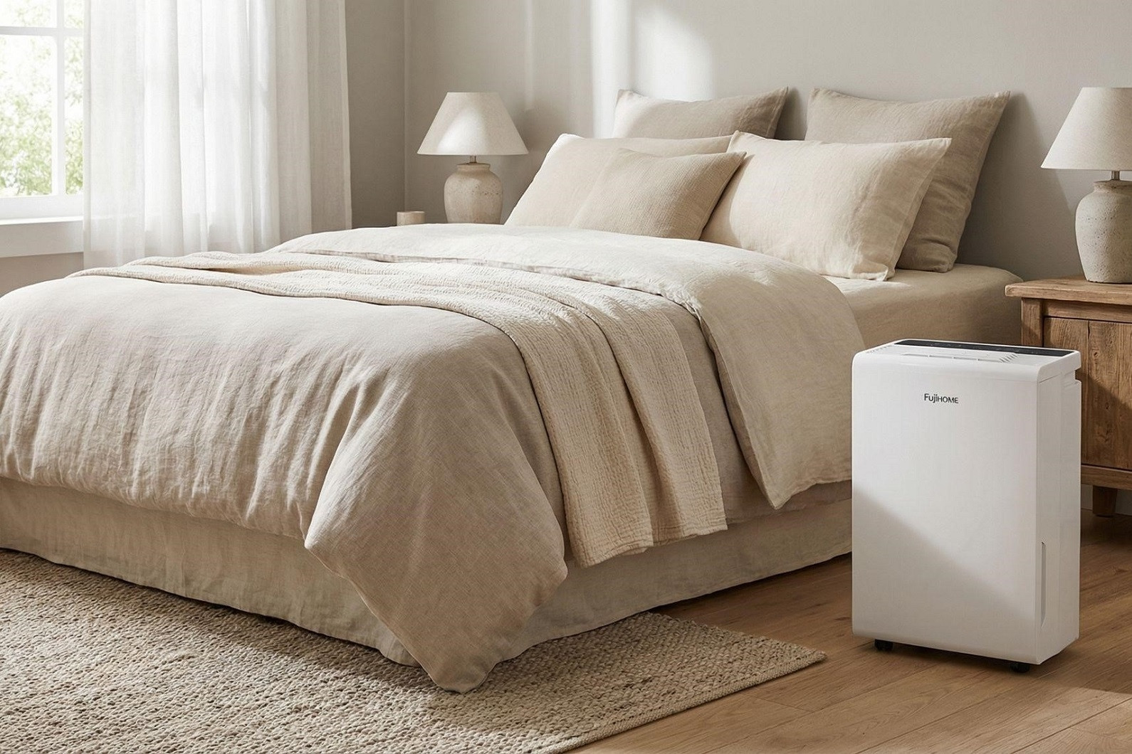 Thiết bị xử lý nồm ẩm tích hợp lọc không khí đa tầng được ưa chuộng