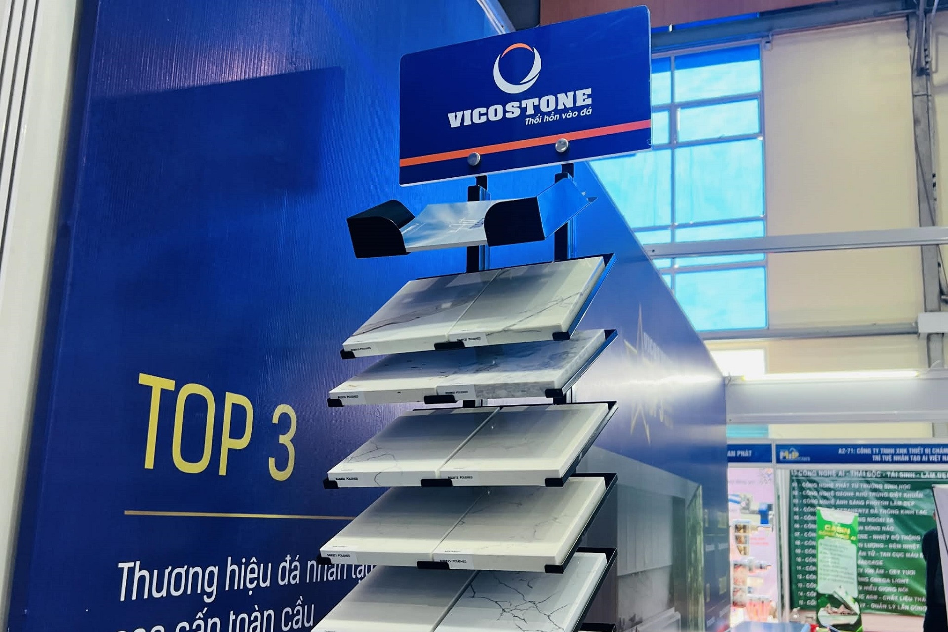 Vicostone tăng cường hiện diện thương hiệu tại các thị trường khó tính