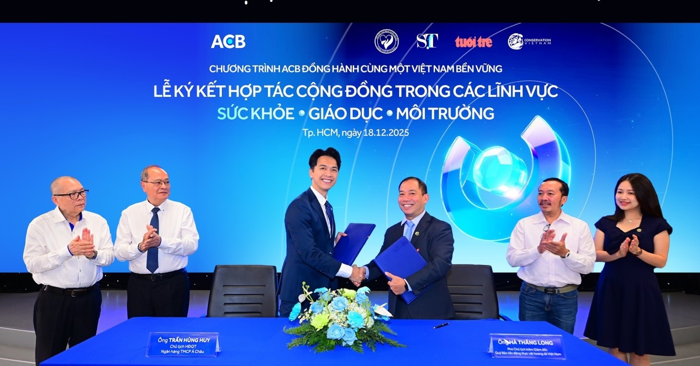 ACB công bố mô hình phát triển bền vững theo hướng tạo giá trị chung