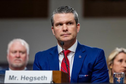 Bộ trưởng Quốc phòng Pete Hegseth - EPA