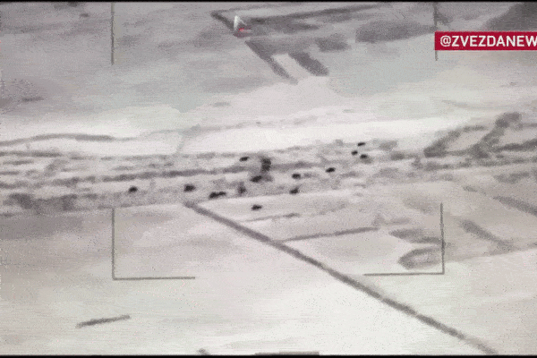 Video pháo phản lực Nga bắn phá mục tiêu Ukraine ở Zaporizhzhia