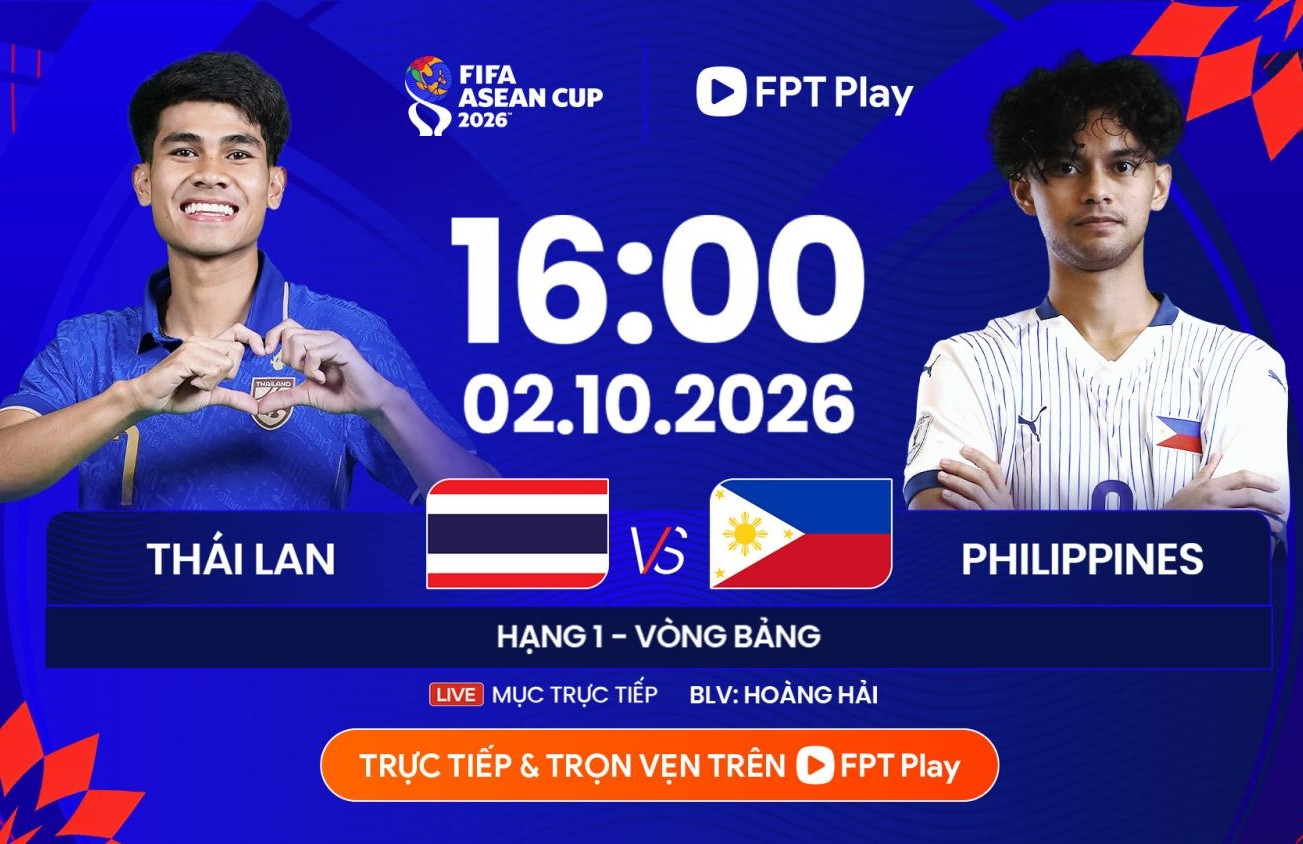 Link xem trực tiếp FIFA ASEAN Cup 2026 hôm nay 2/10