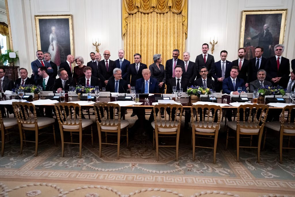 donald trump tech ceo new york times