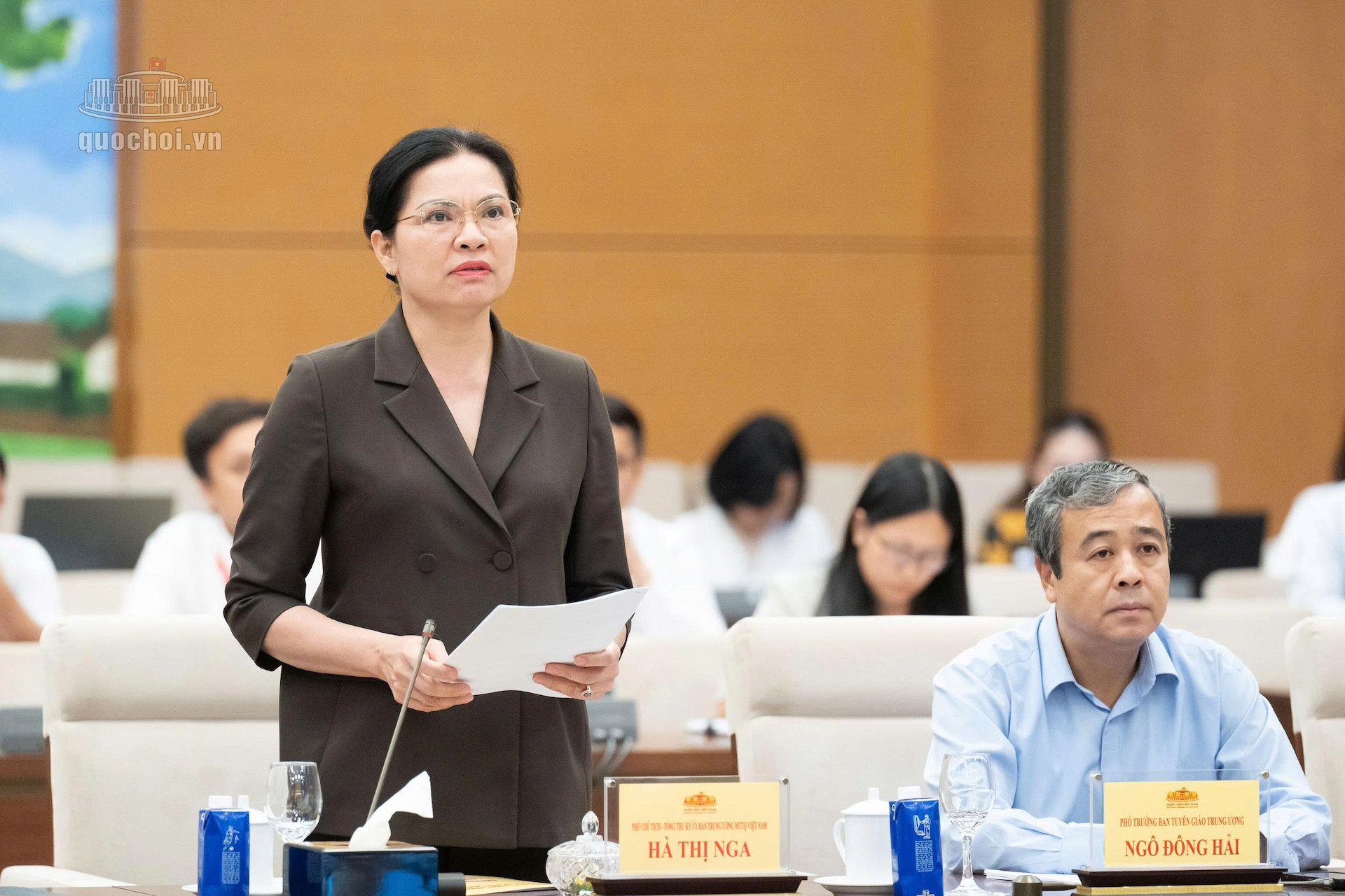 Phó Chủ tịch, Tổng thư ký Ủy ban Trung ương MTTQ Việt Nam Hà Thị Nga