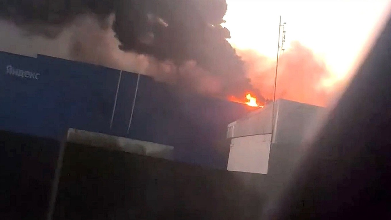 Ukrainian Drones Hit Yandex Data Center, Industrial Facilities Across Russia