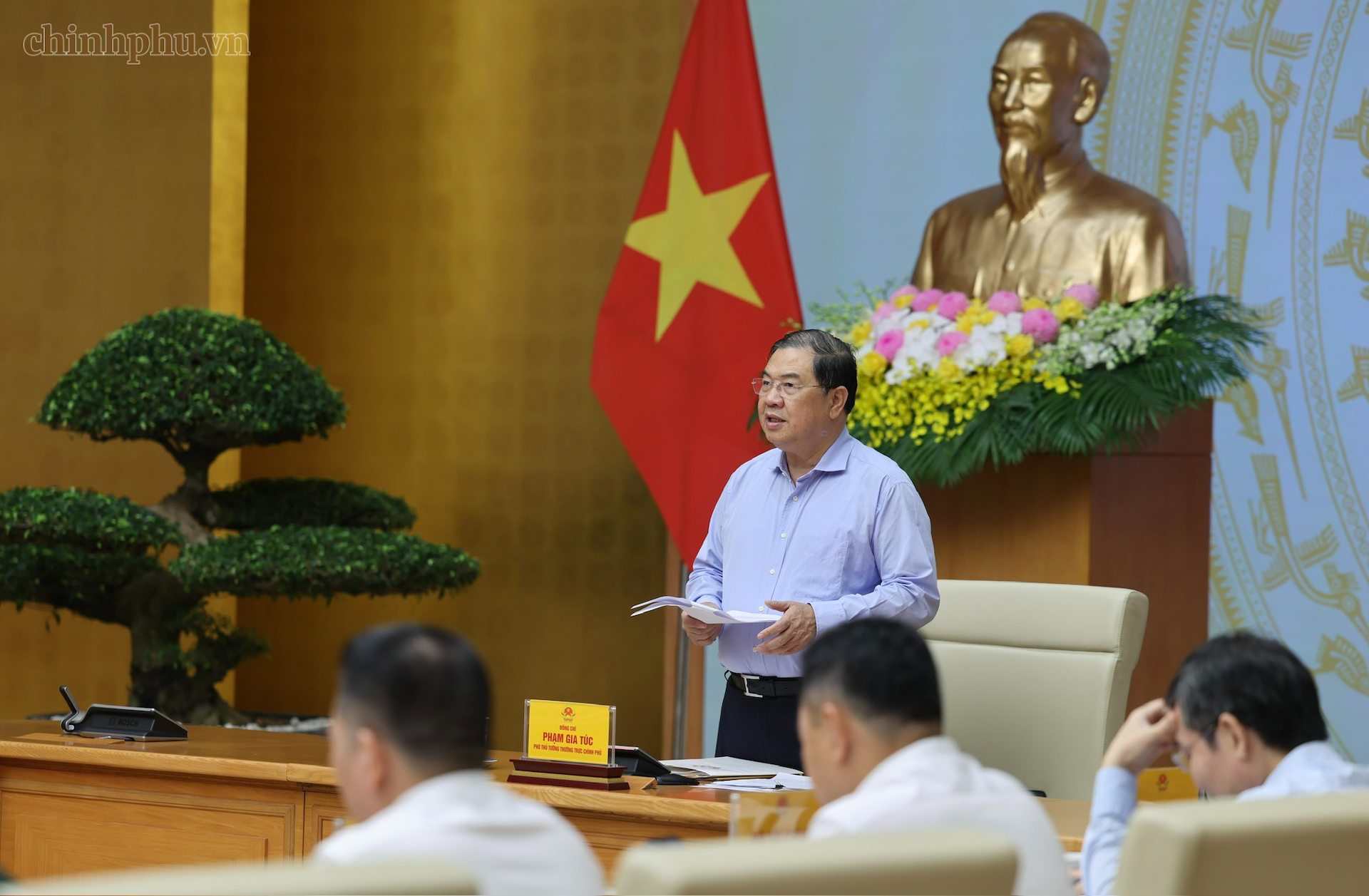 Phó Thủ tướng Thường trực Chính phủ Phạm Gia Túc chủ trì phiên họp thứ nhất của Ban Chỉ đạo Trung ương về chính sách nhà ở và thị trường bất động sản