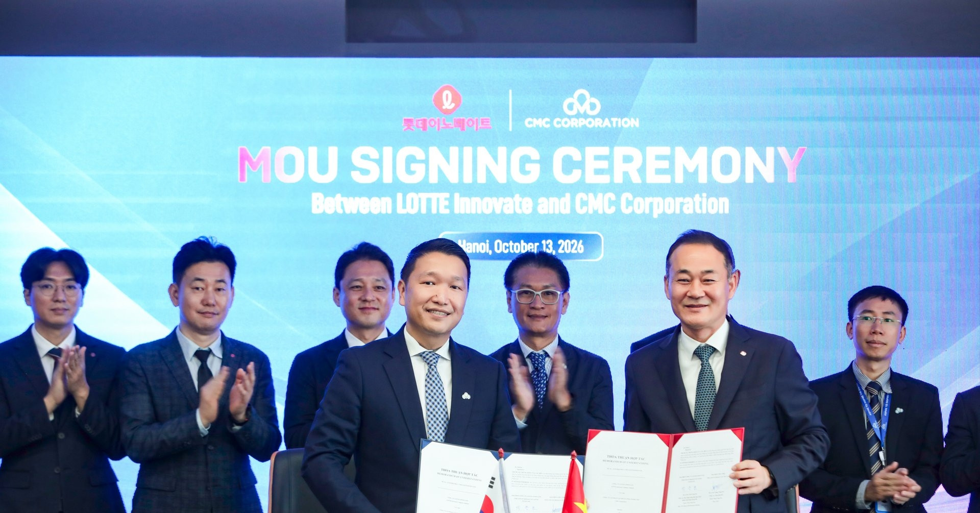 CMC và Lotte Innovate ‘bắt tay’ thúc đẩy hợp tác công nghệ Việt - Hàn