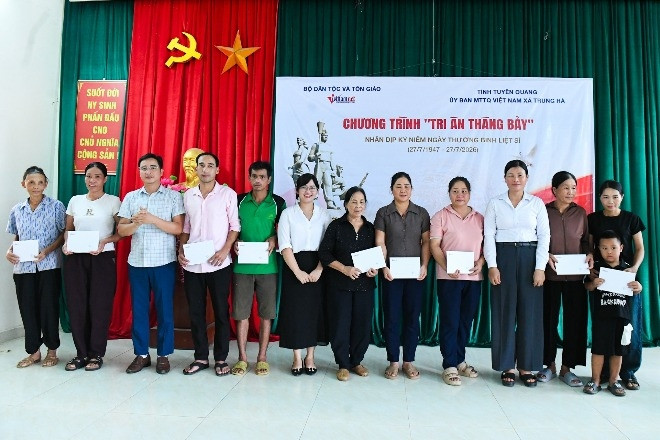 Danh sách bạn đọc ủng hộ chương trình 'Tri ân tháng Bảy' năm 2026