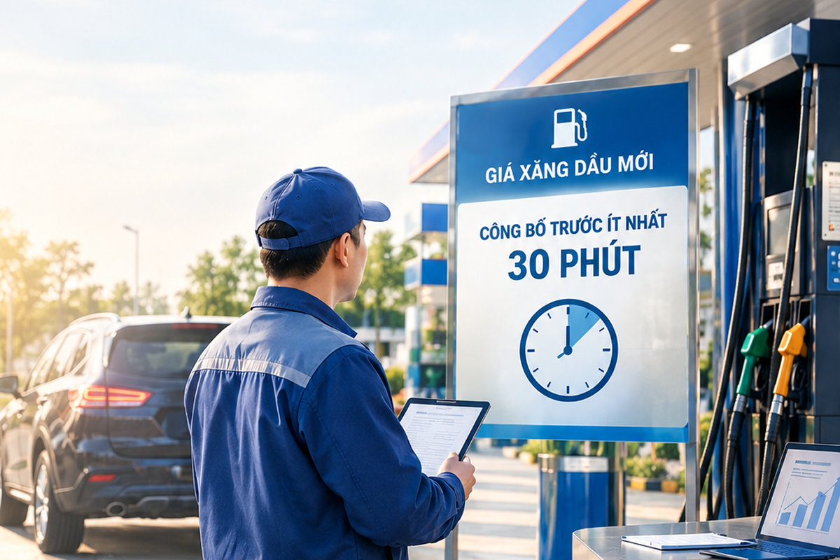 Đề xuất doanh nghiệp tự quyết giá xăng dầu, phải công bố giá mới trước ít nhất 30 phút