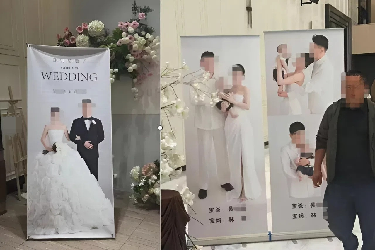 Người đàn ông cưới vợ ở tầng dưới, làm tiệc với tình cũ ở tầng trên gây xôn xao