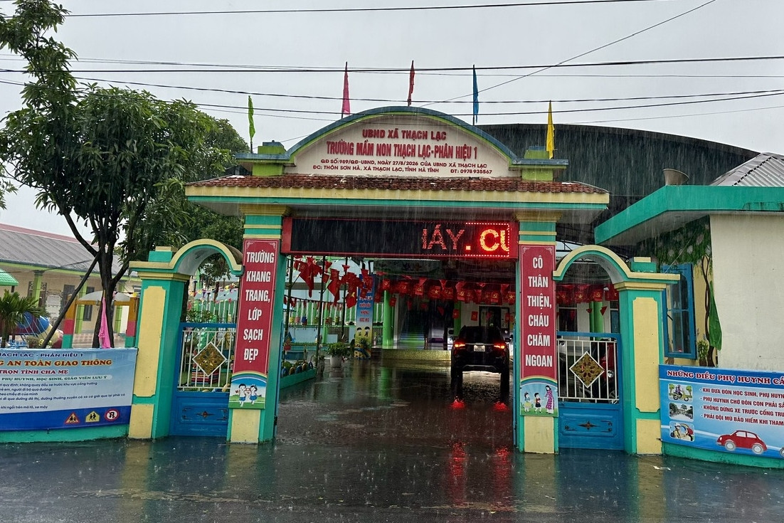 Trường mầm non ở Hà Tĩnh trả lại hơn 90 triệu đồng tiền vận động từ phụ huynh