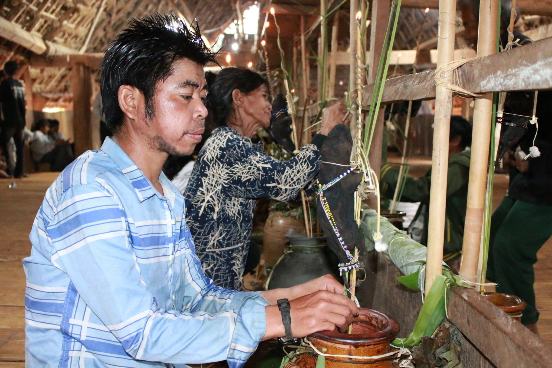 Tết ăn con dúi của người Ba Na: Những hạt gạo gửi ước nguyện đến thần linh