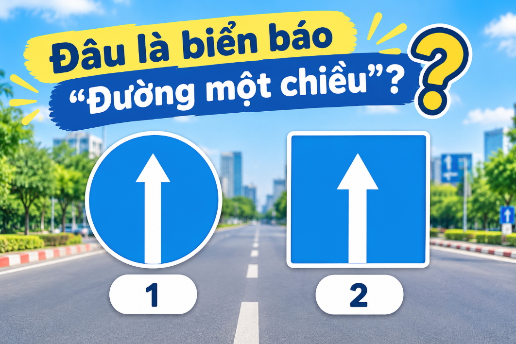 Đâu là biển báo 