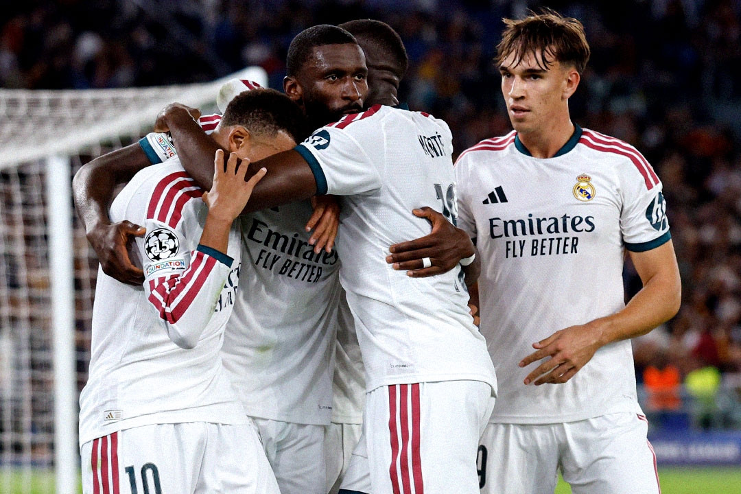 Ghi 3 bàn trong 7 phút, Real Madrid thắng ngược Roma khó tin